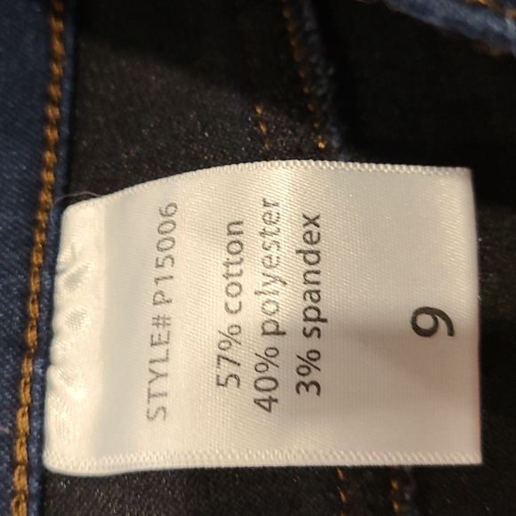 Fashion Nova dark Wash blue high waist skinny jeans - Picture 7 of 8